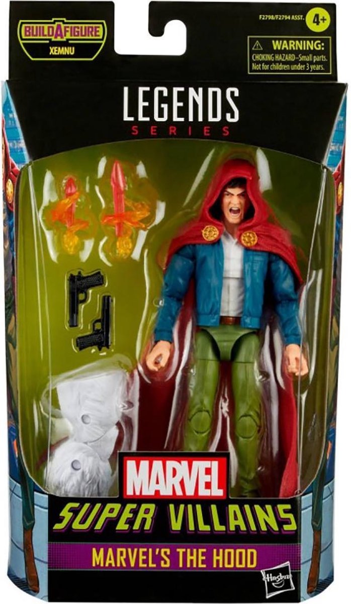 Marvel speelfiguur The Hood junior 15 cm 6 delig