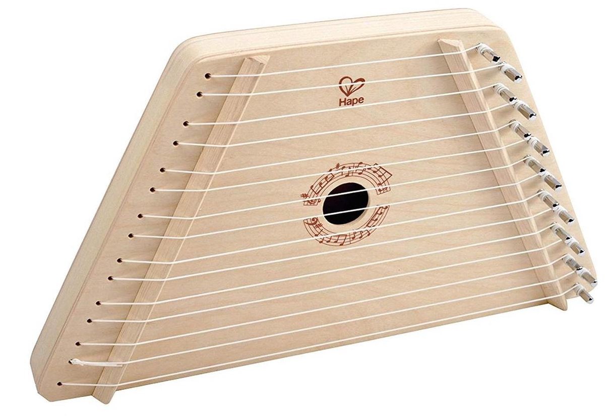 Hape happy harp 40 x 20 x 3,4 cm blank - Beige