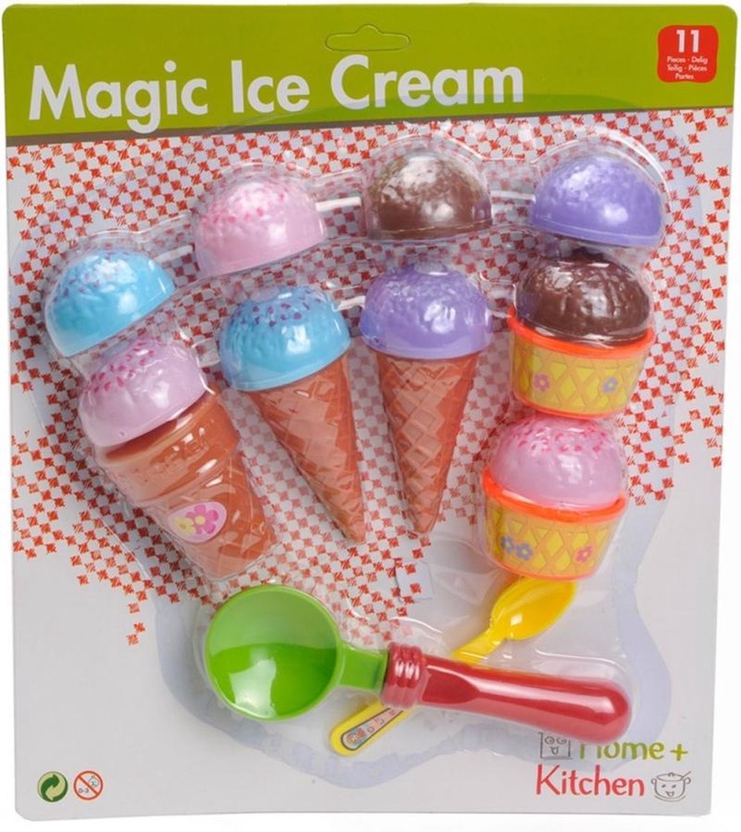 Johntoy Home and Kitchen speelset schepijs 11 delig