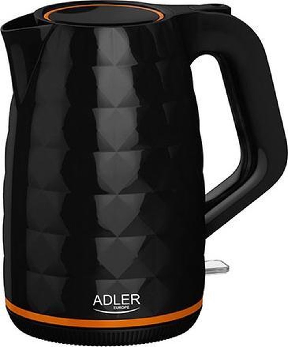 Adler Waterkoker Plastic 1,7 L - AD 1277 - Negro