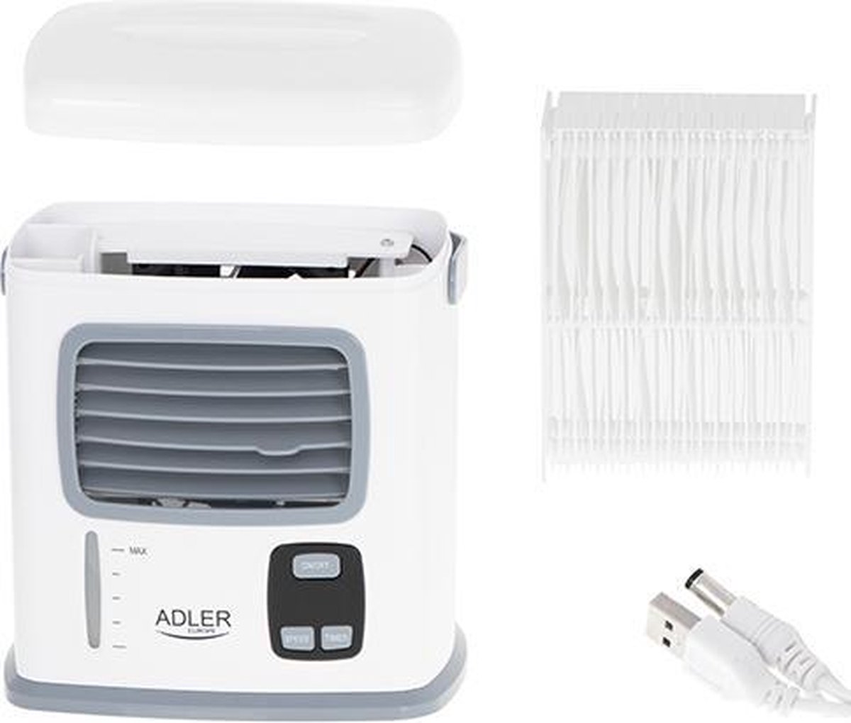 Adler Luchtkoeler 3in1 USB AD7919 - 178 x 125 x 200 mm