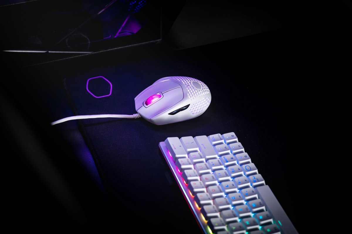 Coolermaster MM720 RGB Bedrade Gaming Muis - Wit