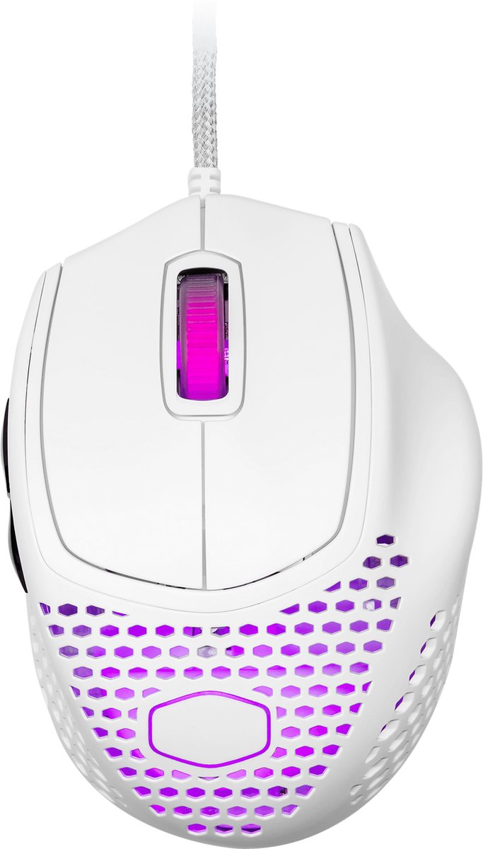 Coolermaster MM720 RGB Bedrade Gaming Muis - Wit