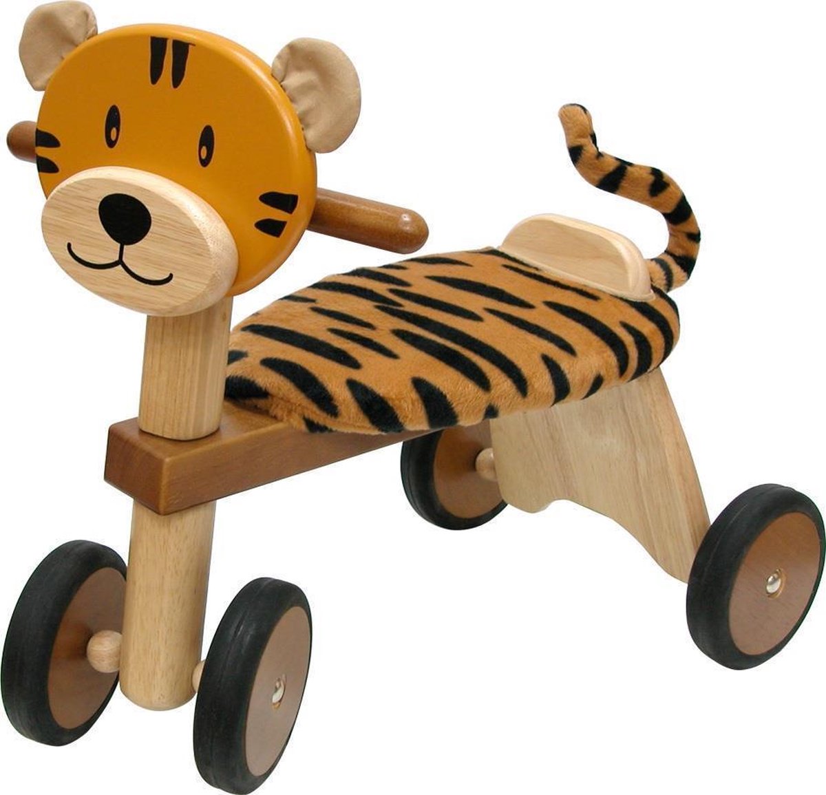 I&apos;m Toy I'm Toy Loopfiets Tijger - Bruin