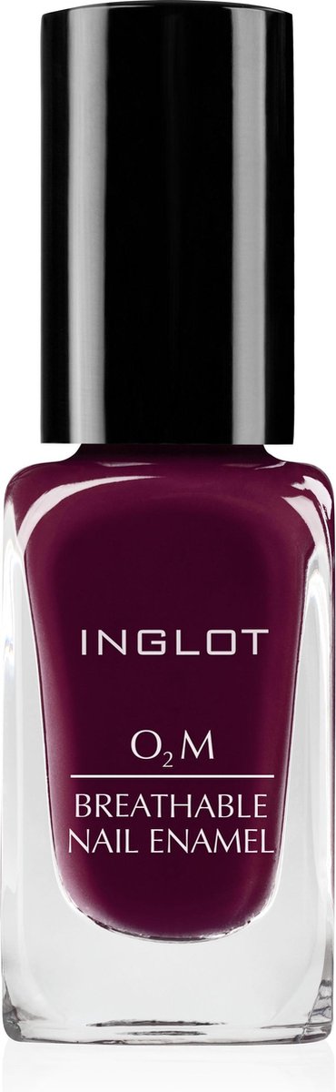 Inglot 412 O2M Breathable Nail Enamel Nagellak 11ml - Zwart
