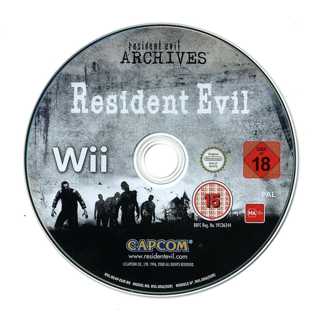 Capcom Resident Evil Archives (losse disc)
