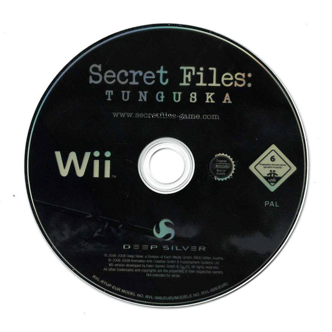 Deep Silver Secret Files Tunguska (losse disc)