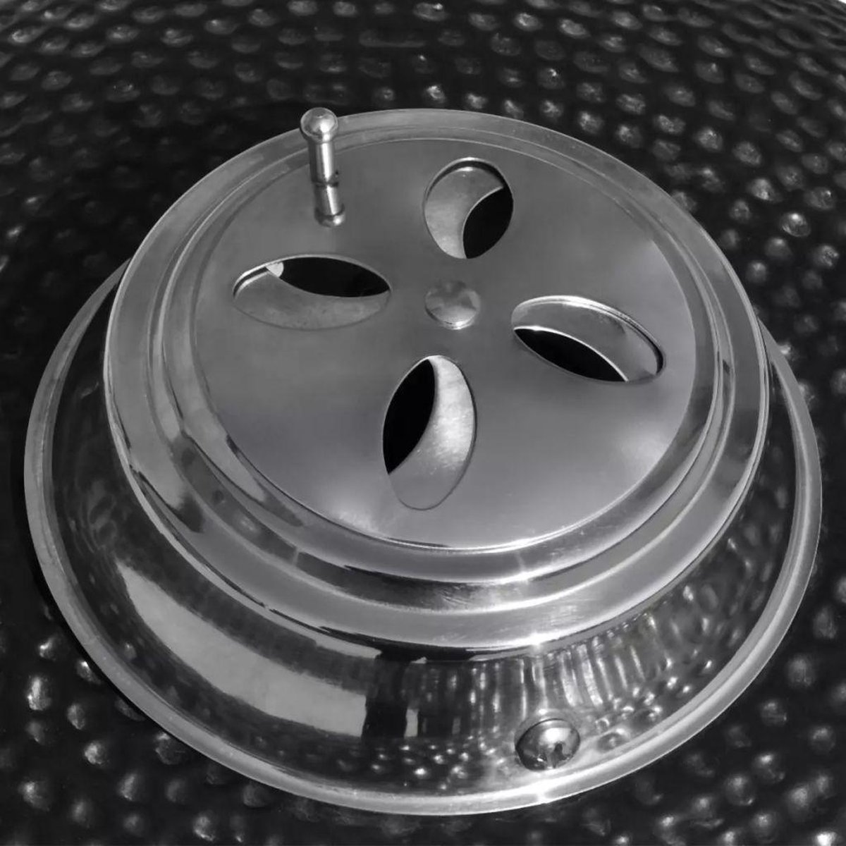 Vidaxl Kamado Barbecue 76 Cm Keramiek - Zwart
