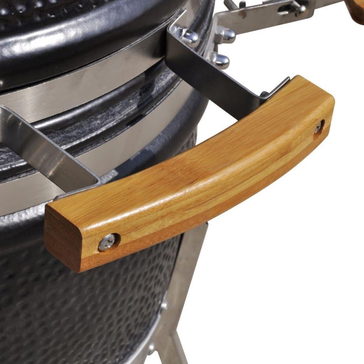 Vidaxl Kamado Barbecue 81 Cm Keramiek - Zwart