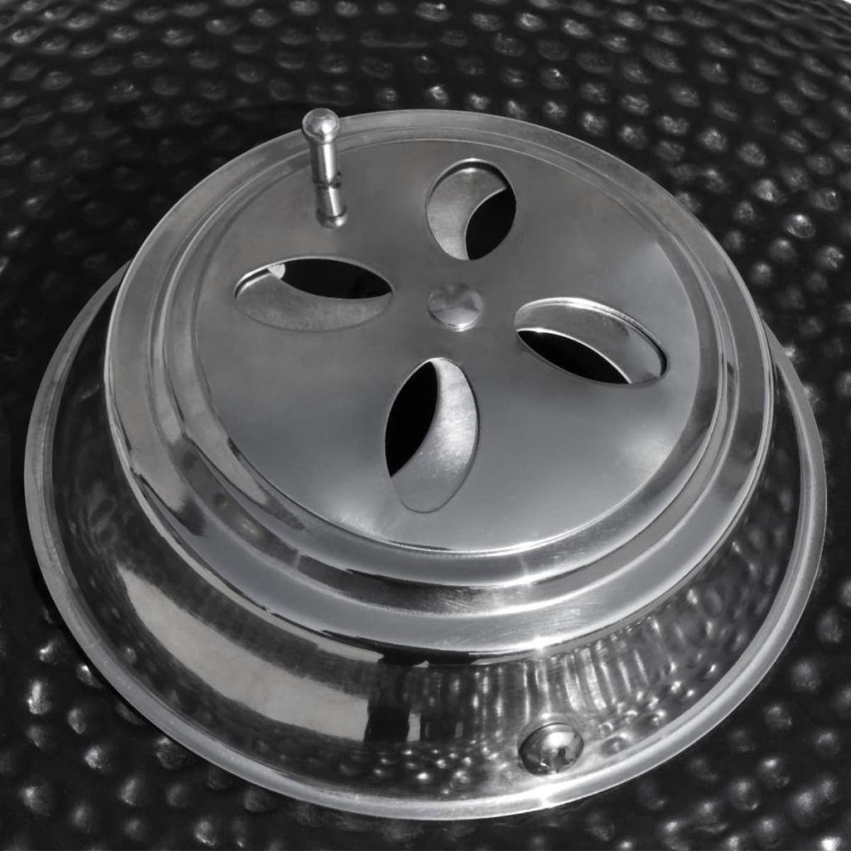 Vidaxl Kamado Barbecue 81 Cm Keramiek - Zwart