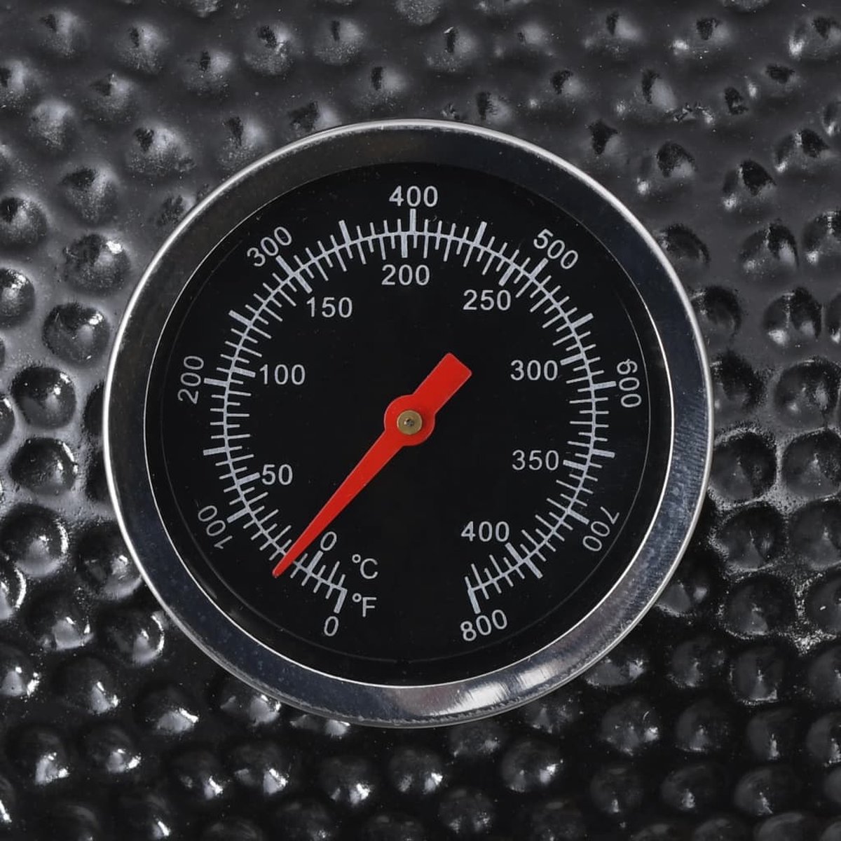 Vidaxl Kamado Barbecue 81 Cm Keramiek - Zwart