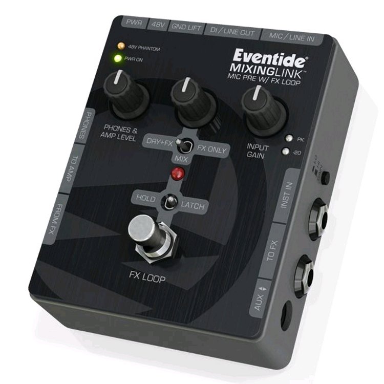Eventide Mixing Link voorversterker en effects loop