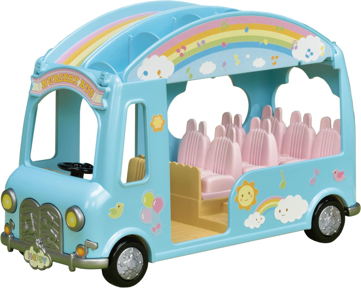 Sylvanian Families Regenboog Babybus 5317 - Blauw