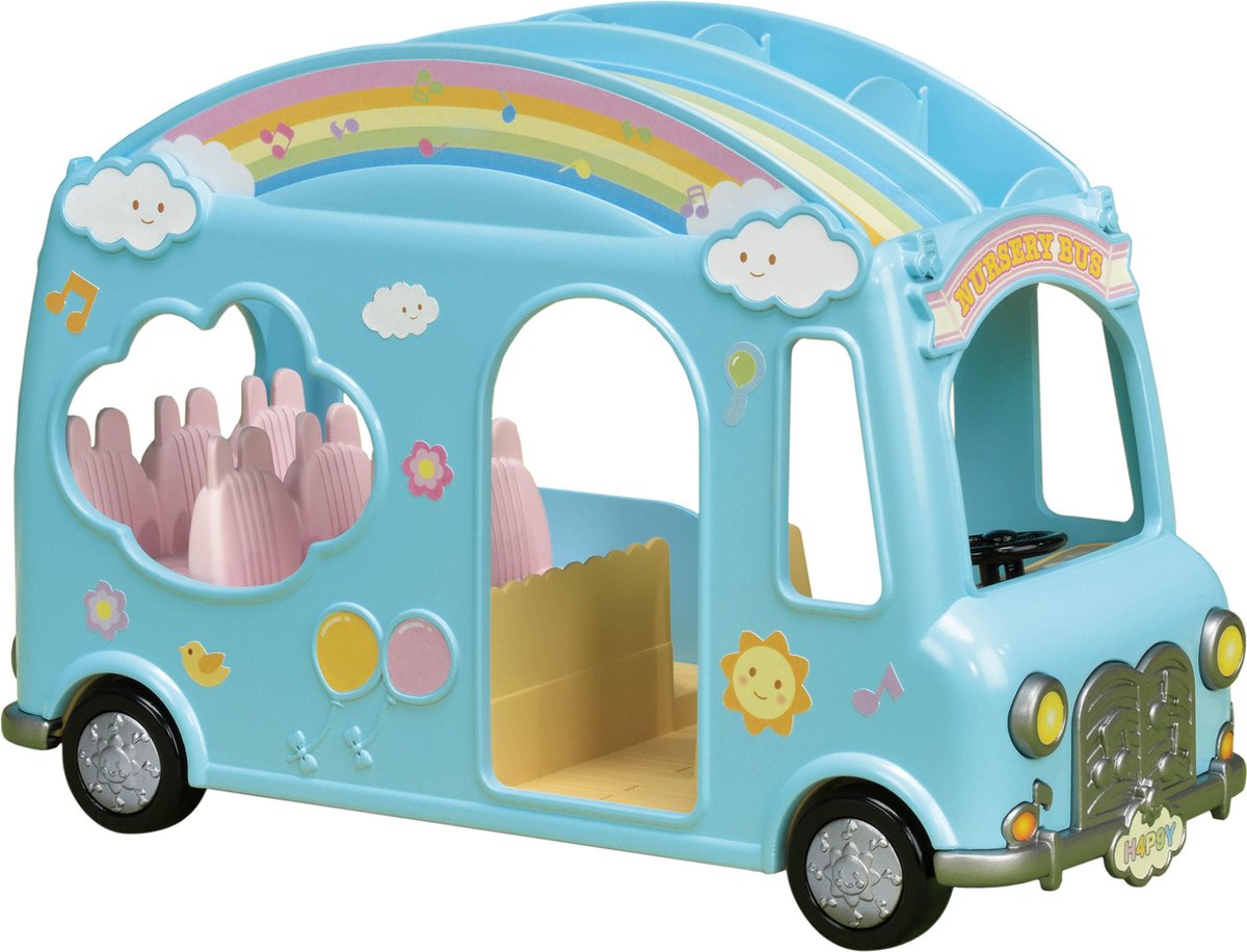 Sylvanian Families Regenboog Babybus 5317 - Blauw