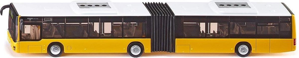 Siku Man Lion's City harmonicabus geel/wit (373) - Zwart