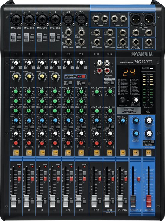 Yamaha MG12XU live mixer