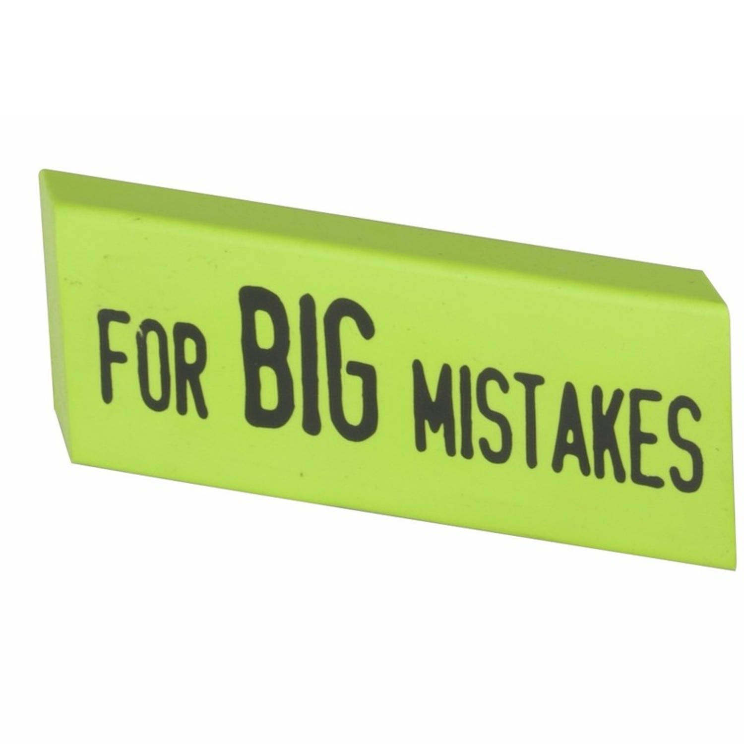 Xxl Big Mistake Gum 14 X 4,5 Cm - Groen