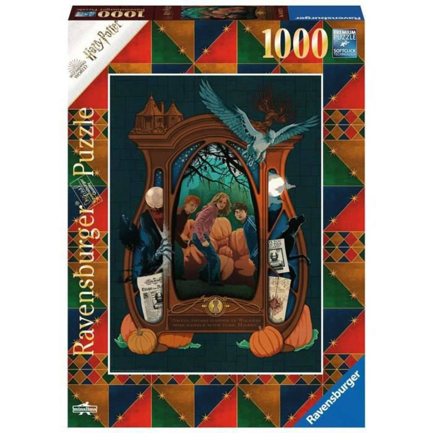 Ravensburger Puzzel Van 1000 Stukjes - Harry Potter En De Gevangene Van Azkaban (Harry Potter Minalima Collection)