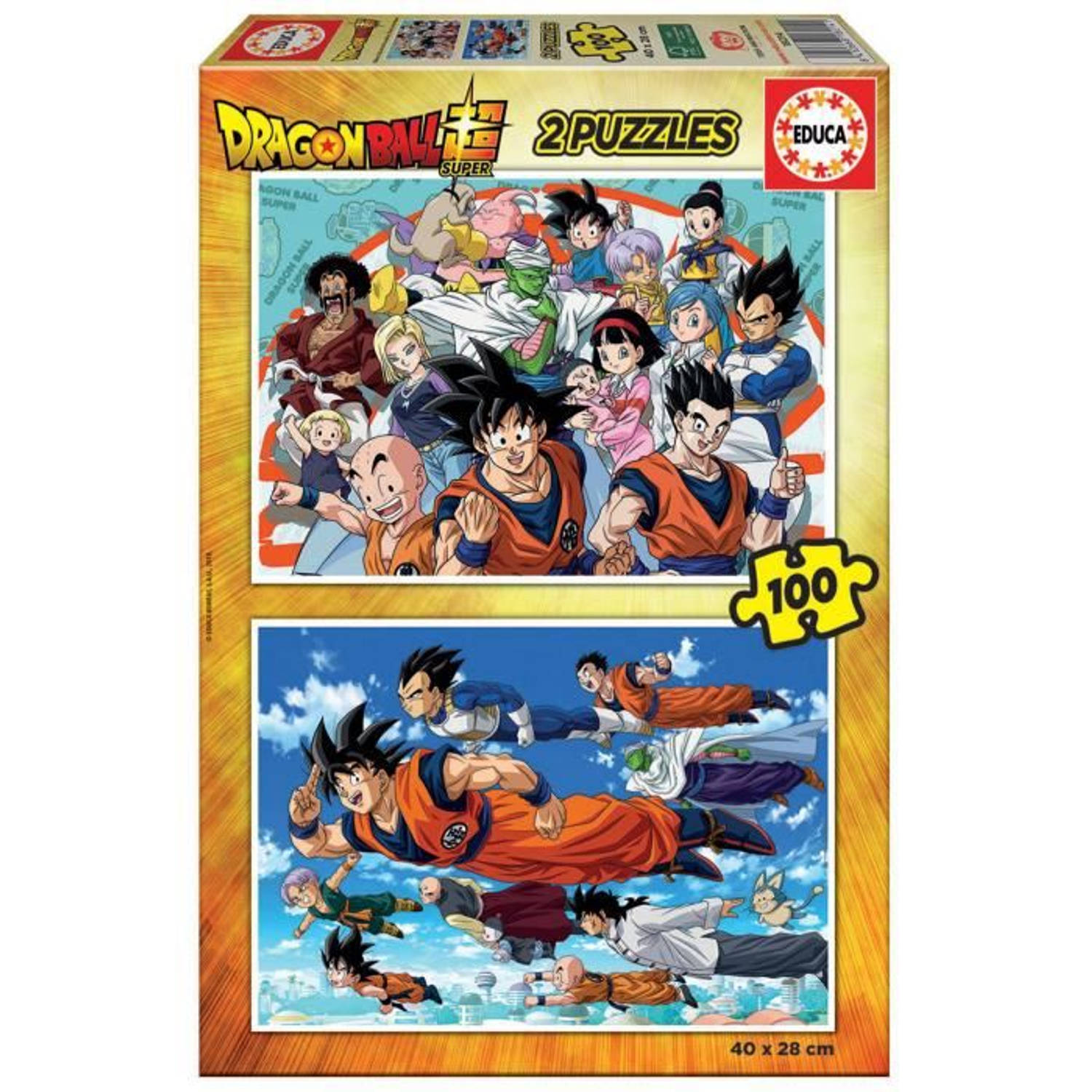 - Puzzel 2x100 Dragon Ball