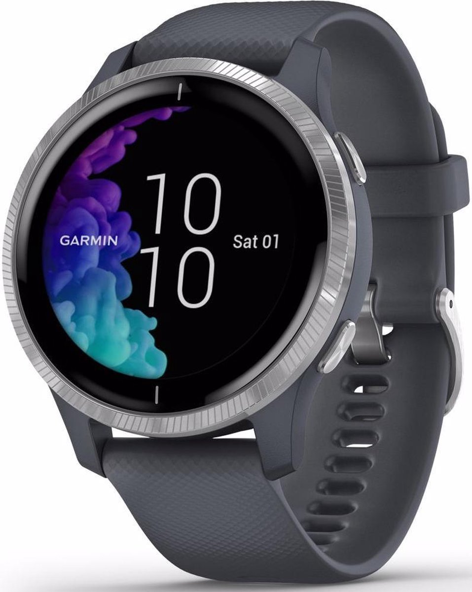 Garmin Venu - Zilver/ - Blauw