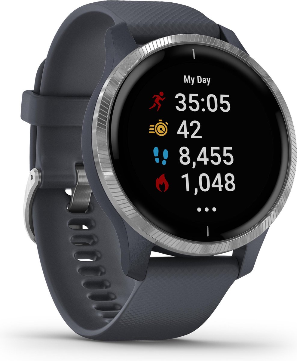 Garmin Venu - Zilver/ - Blauw