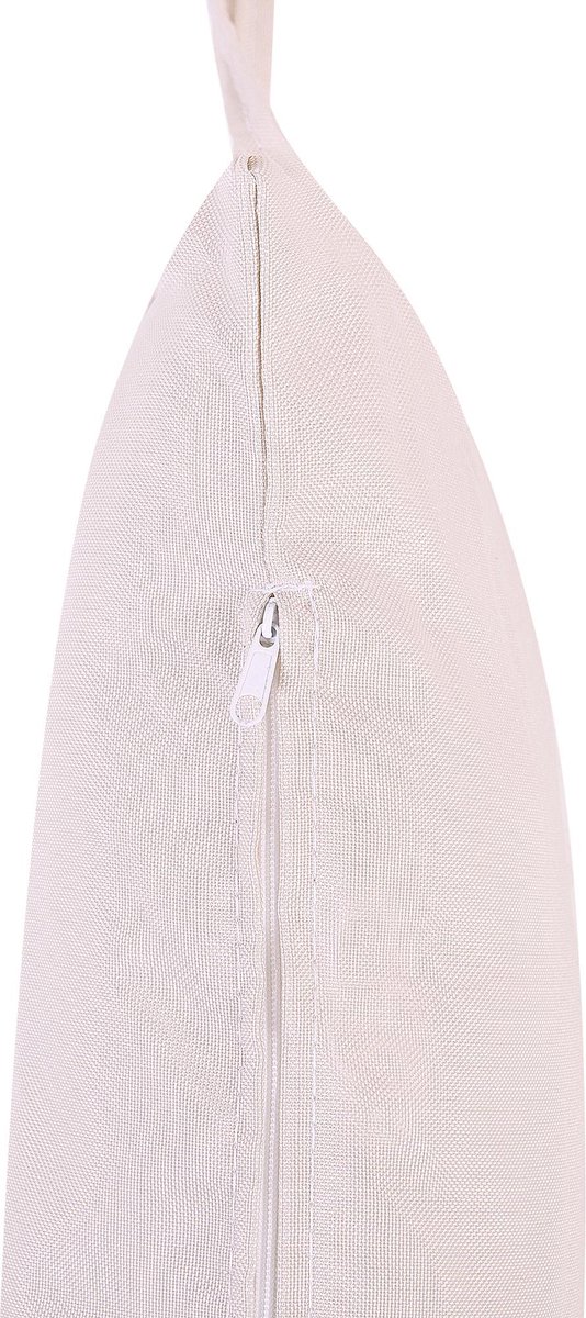 Beliani Casoli Hangstoel Pe Rotan 70 X 84 Cm - Beige