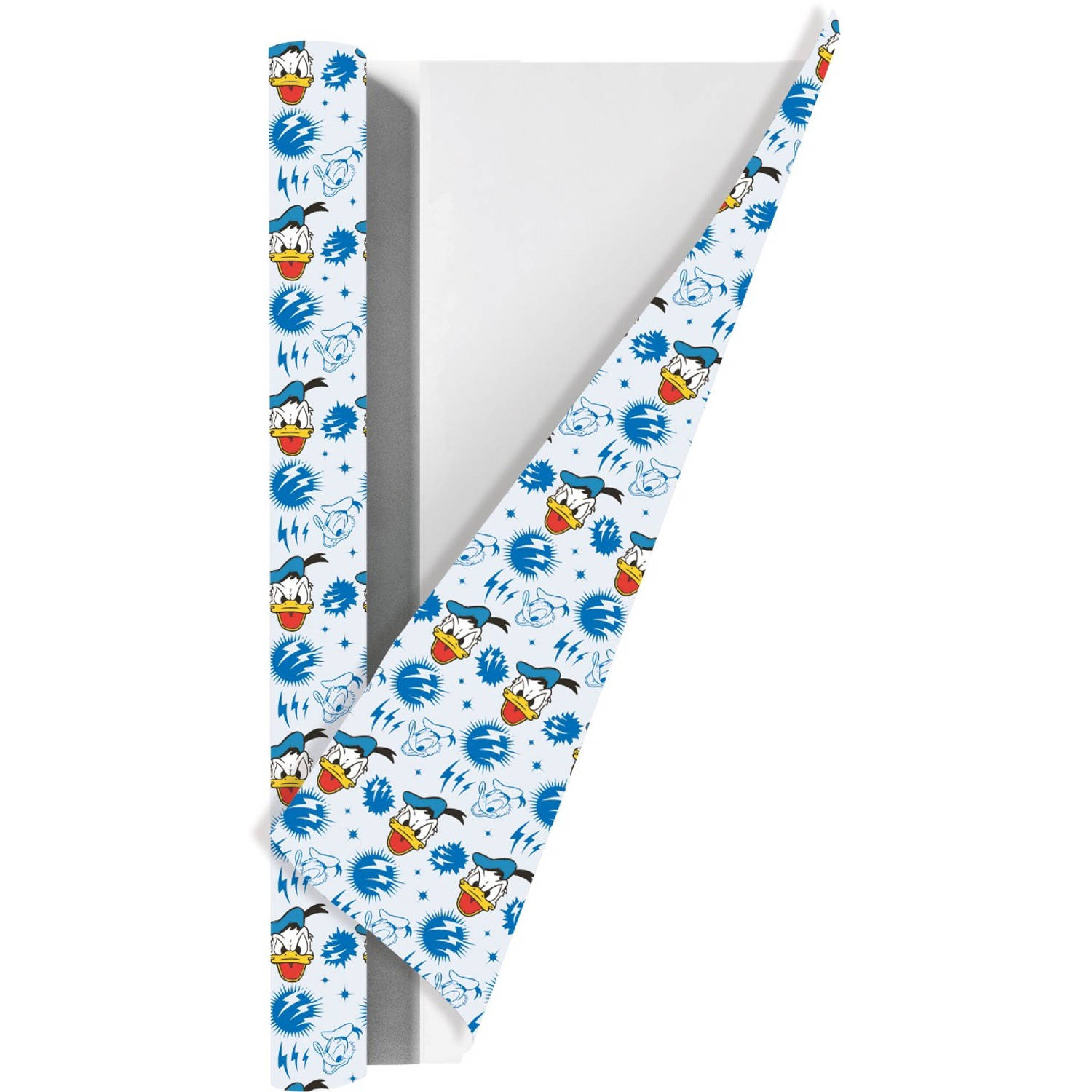 Benza Donald Duck Kaftpapier Voor Schoolboeken - 200 X 70 Cm - 6 Rollen