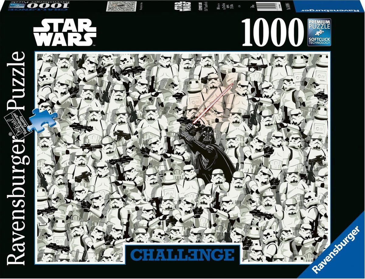 Ravensburger - Puzzel 1000 Stukjes Star Wars (Challenge Puzzle)