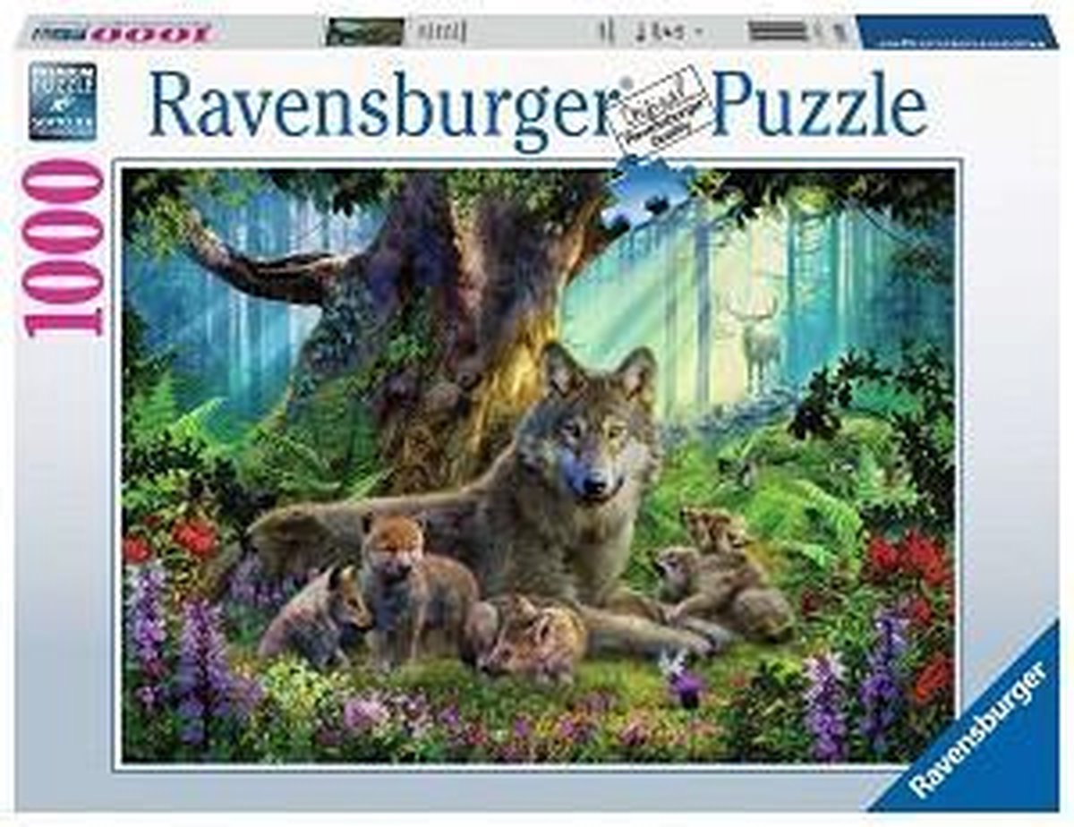 Ravensburger Puzzel 1500 P - Grappige Kat Op De Big Ben