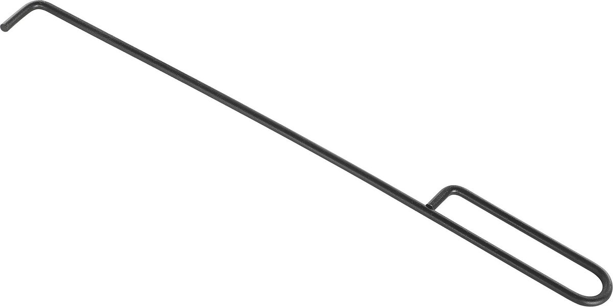 Beliani Tromen Vuurkorf Staal 35 X 35 Cm - Zwart