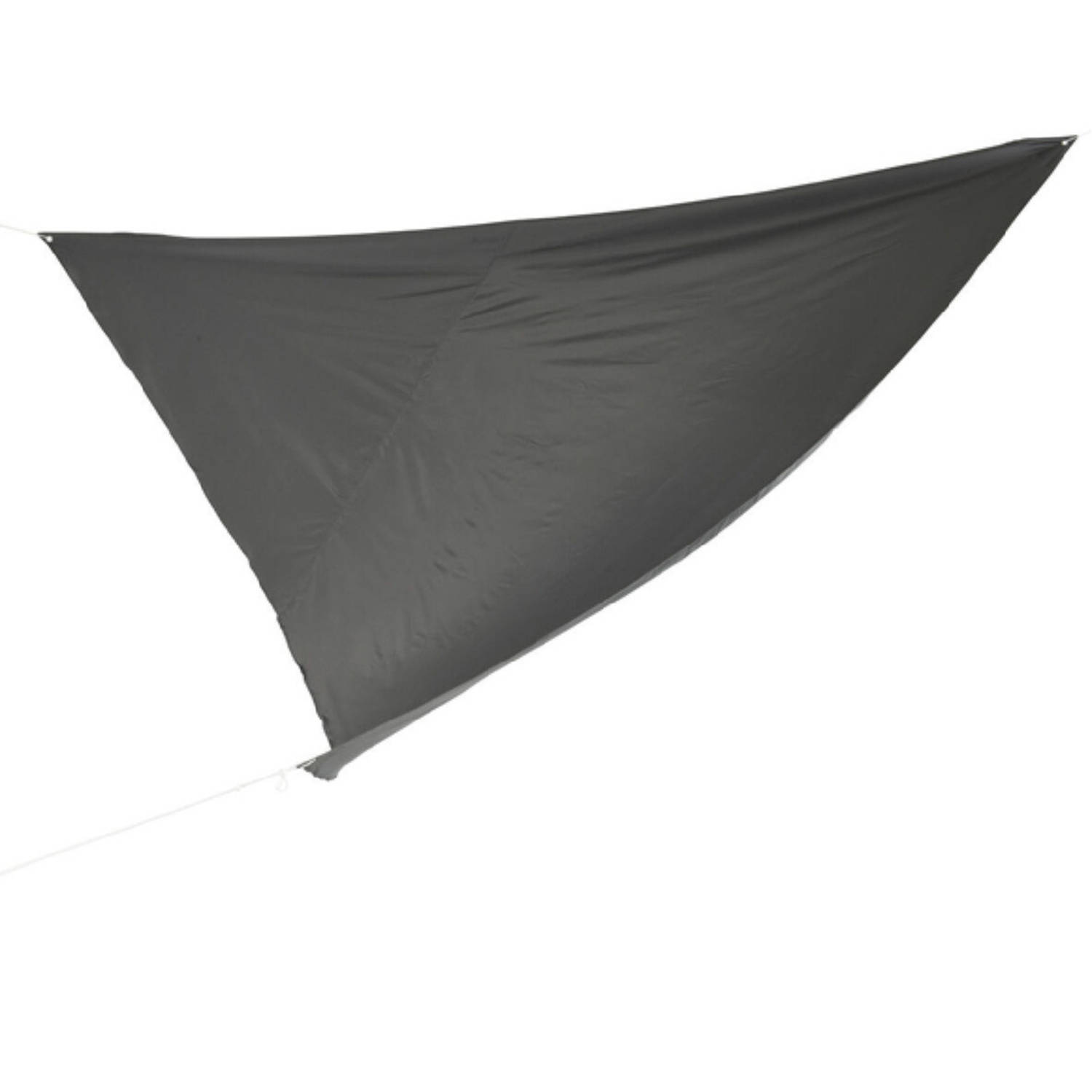 Decoris Schaduwdoek/zonnescherm Driehoek 3,6 X 3,6 X 3,6 Meter - Zwart