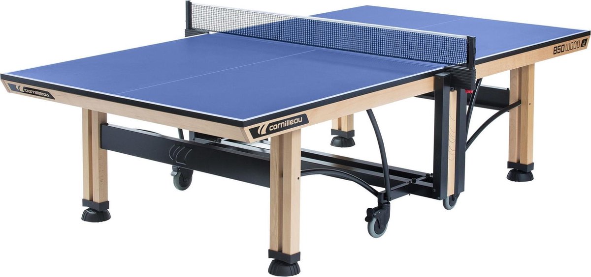 Cornilleau Tafeltennistafel Competition 850 Wood Ittf - Blauw