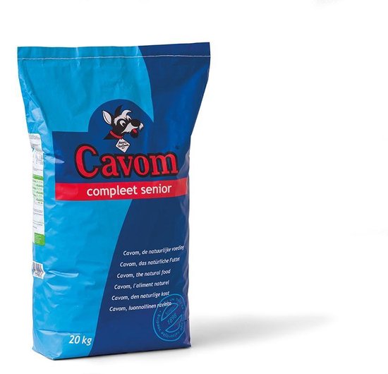 Cavom Compleet Senior Rund&Vlees - Hondenvoer - 20 kg