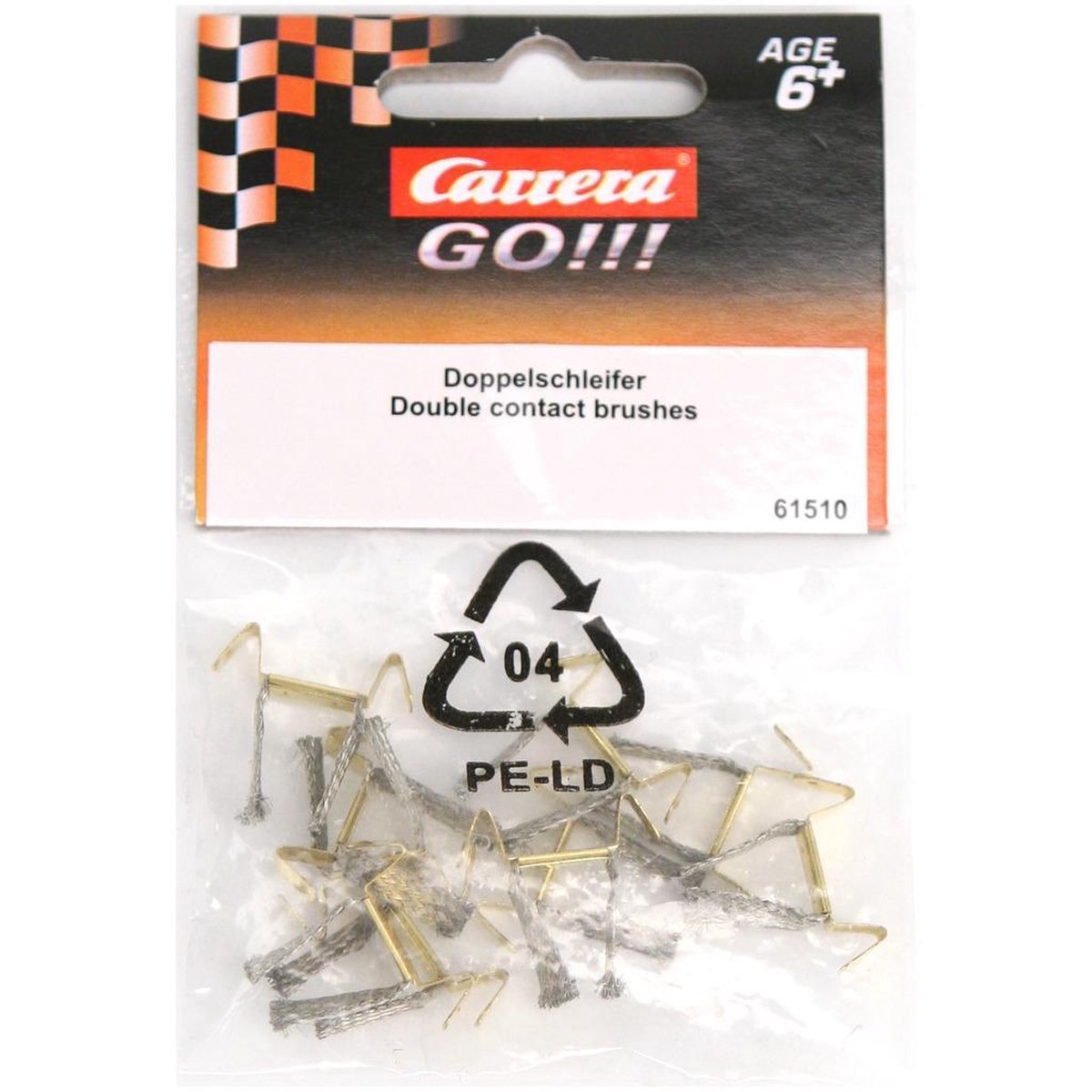 Carrera Go en Digital 143 sleepcontacten 10 stuks - Goud