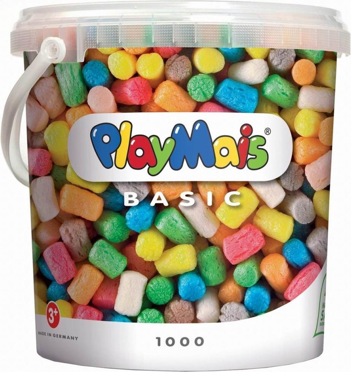 Playmais knutselset basis junior 28,5 cm plantaardig 1000 stuks