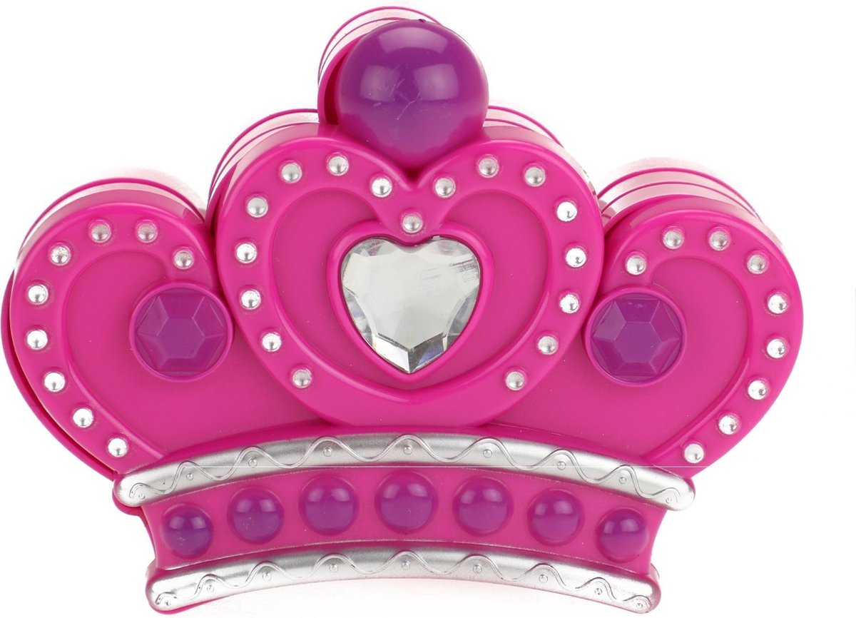 Toi-Toys Toi Toys make upset deluxe kroon 22 cm - Roze