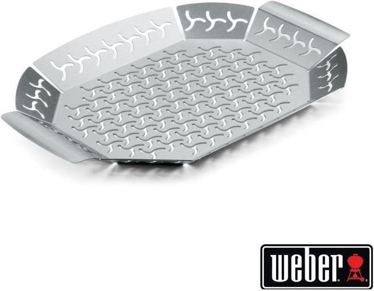 Weber groentebasket RVS - Silver