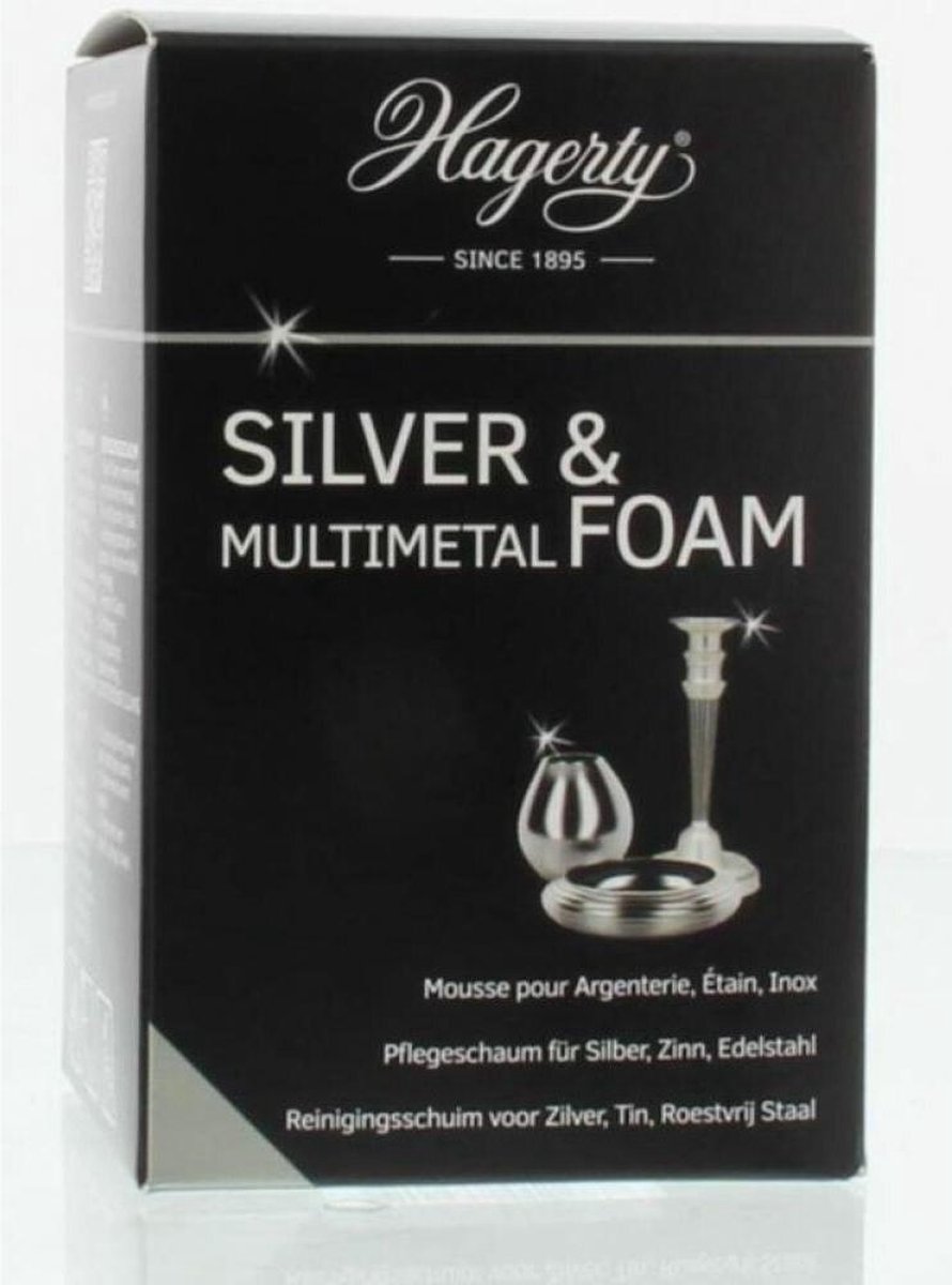 Hagerty Afwasmiddel RVS Bestek - & Multimetal Foam - 185 gr - Silver