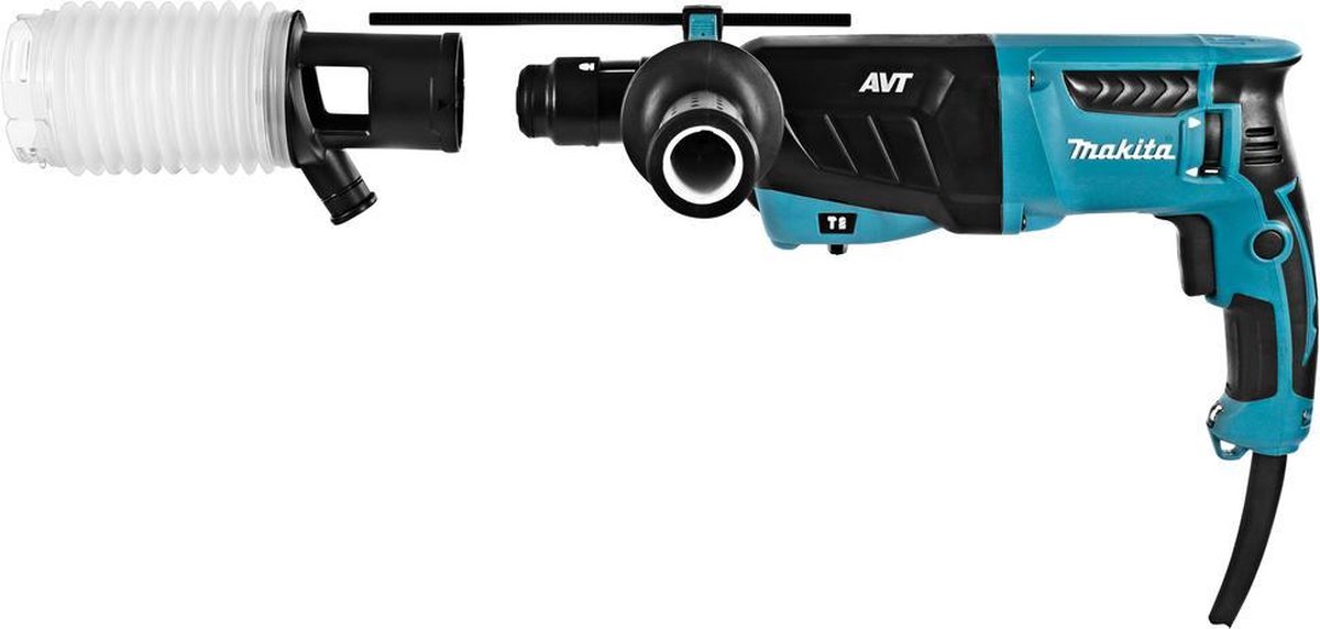 Makita HR2631FTX4 | Combihamer 230V | Incl. 5-delige boor- en beitelset | In koffer