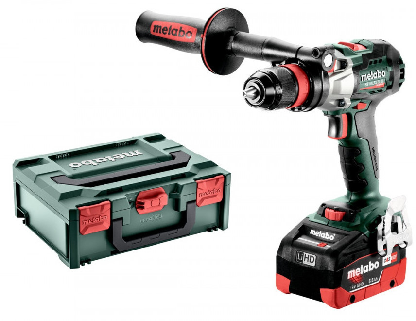 Metabo SB 18 LTX BL Q I accu klopboormachine 18v 5.5Ah LIHD koolborstelloos