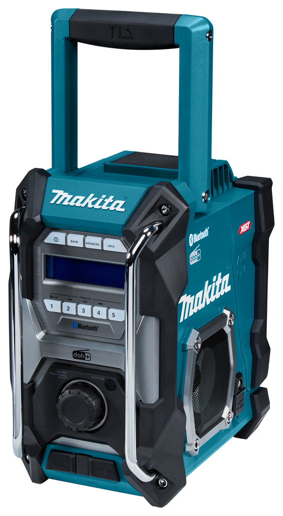 Makita MR004GZ | Bouwradio | FM DAB/DAB+ | Bluetooth | 40V | Body | Zonder Accu&apos;s & Laders