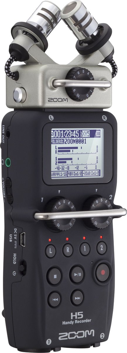Zoom H5 handheld audiorecorder
