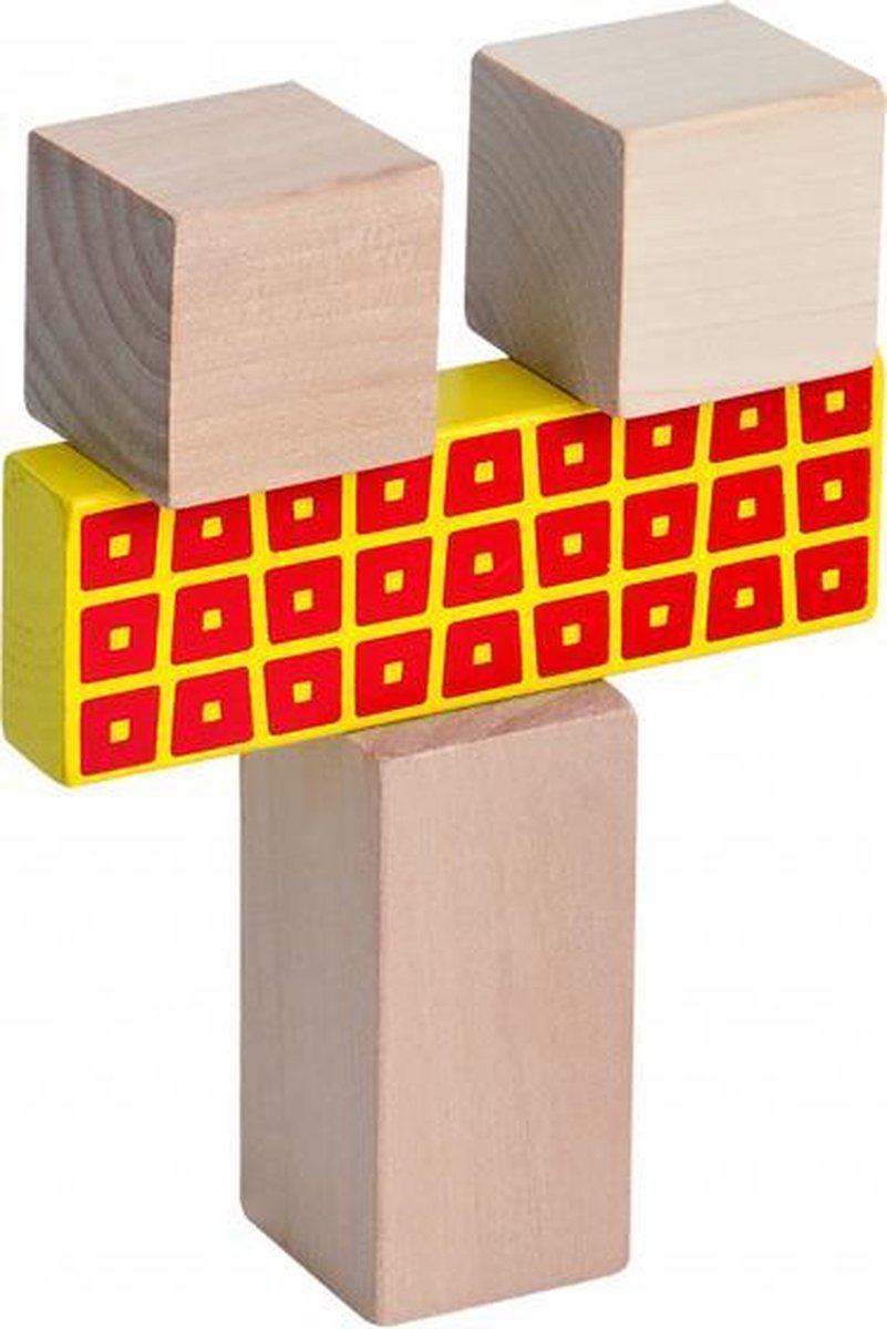 Eichhorn blokkenset junior 19 x 16,8 cm hout 52 delig