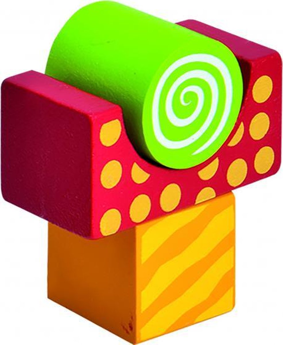 Eichhorn blokkenset junior 19 x 16,8 cm hout 52 delig