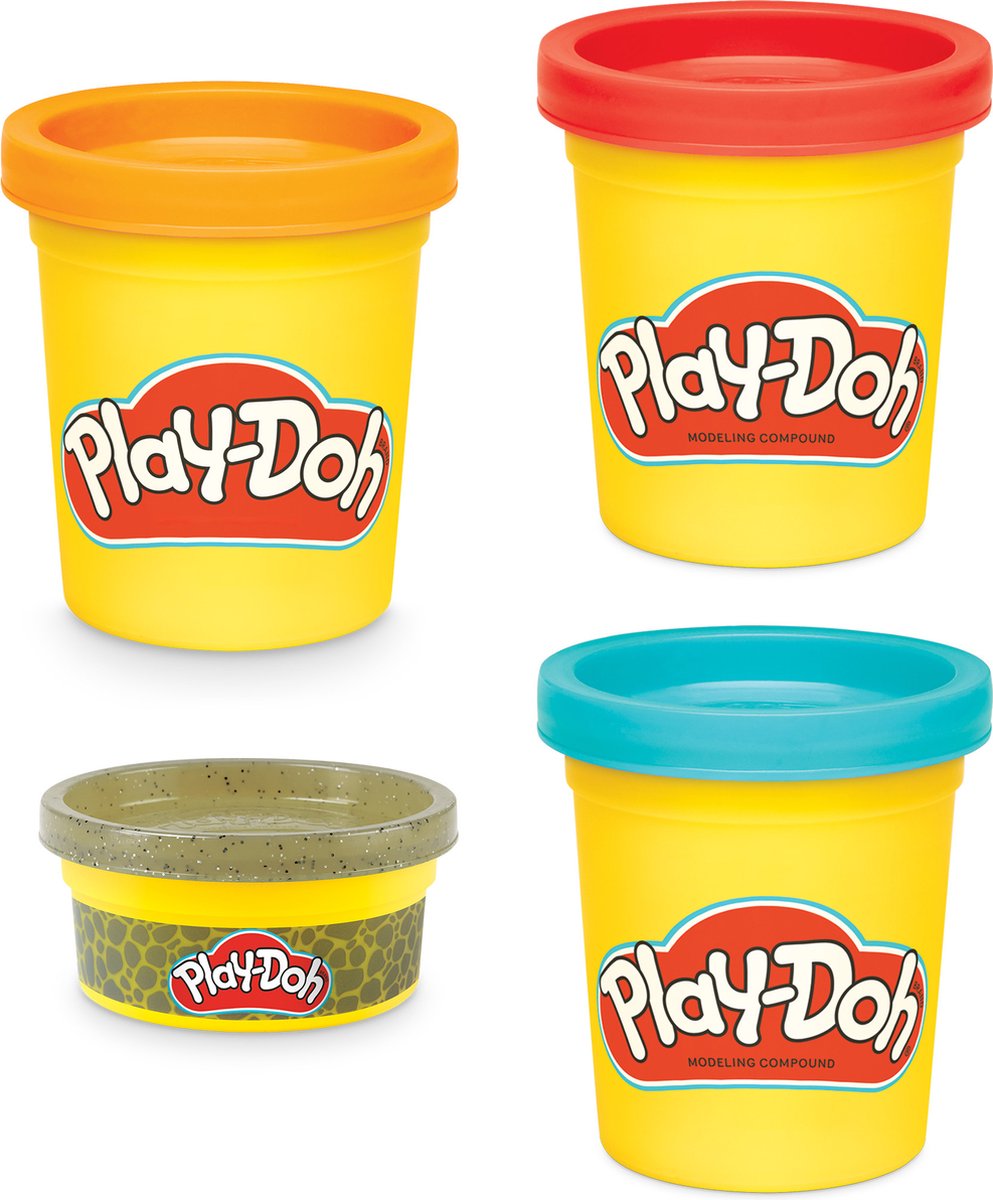 Hasbro Play Doh kleiset Monsterstruck junior 6 delig