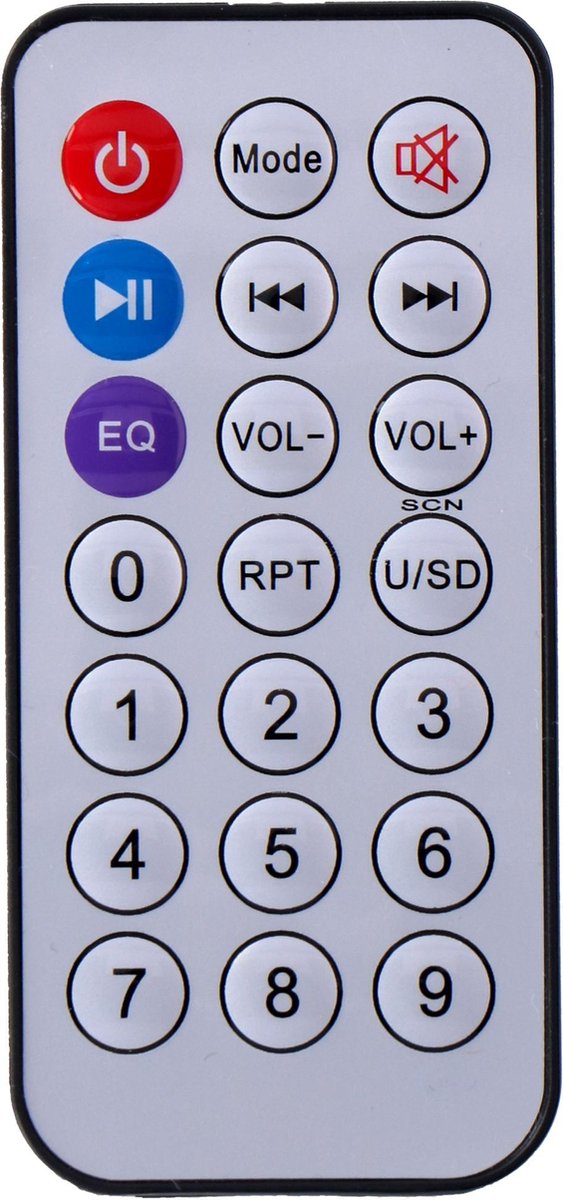 Dunlop Draadloze Speaker Bluetooth - 20 Watt - Zwart