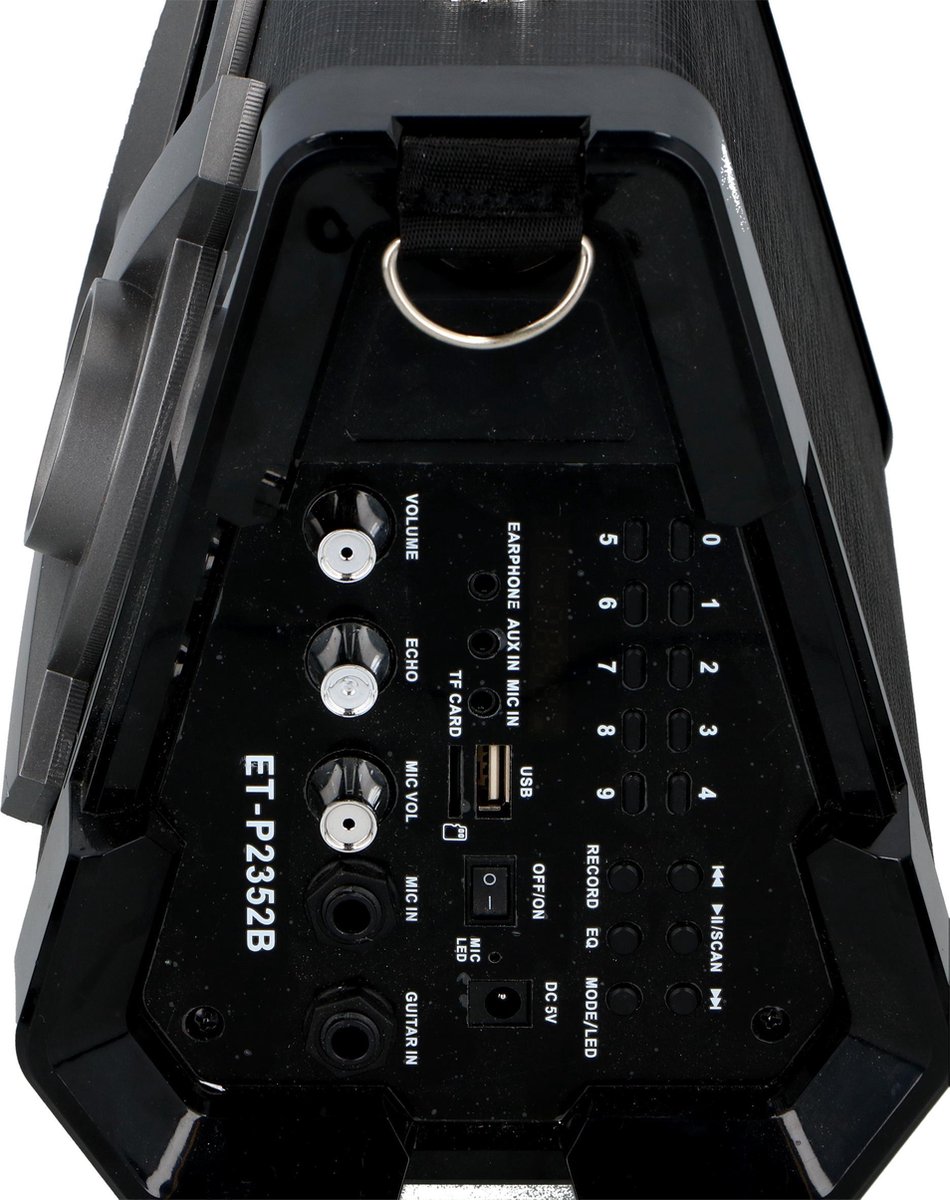 Dunlop Draadloze Speaker Bluetooth - 20 Watt - Zwart