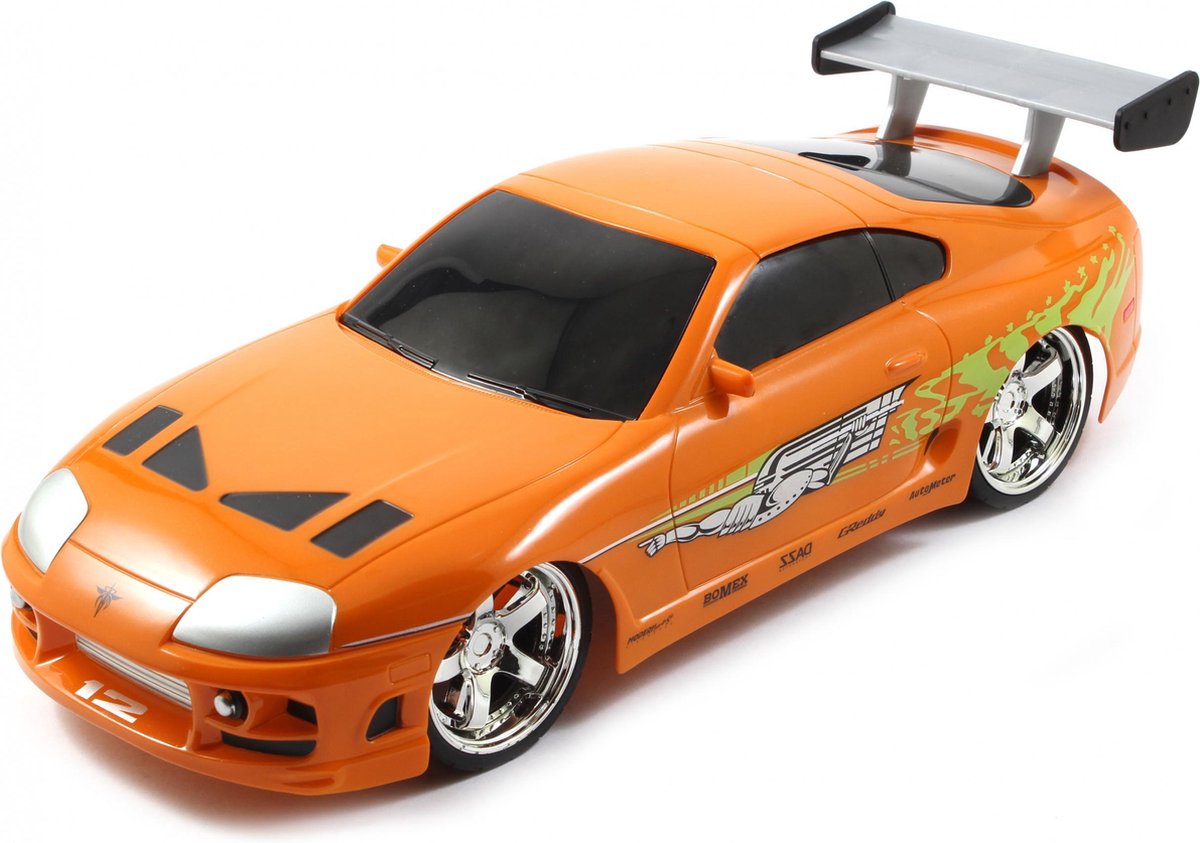Jada RC auto Fast & Furious Toyota Supra 1:16 - Oranje