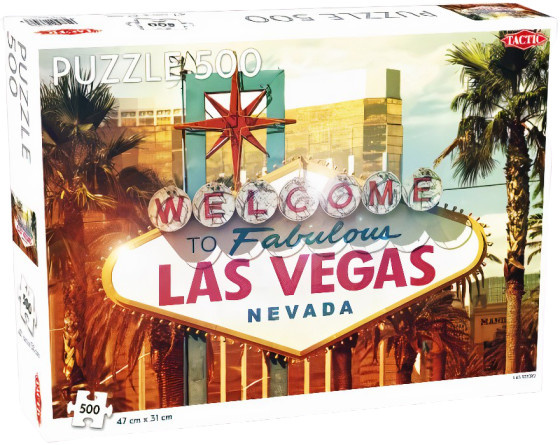 Tactic legpuzzel Las Vegas 47 x 31 cm 500 stukjes