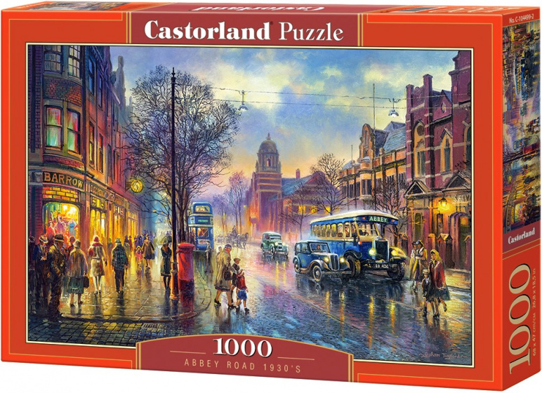 Castorland legpuzzel Abbey Road 35 x 25 cm 1000 stukjes